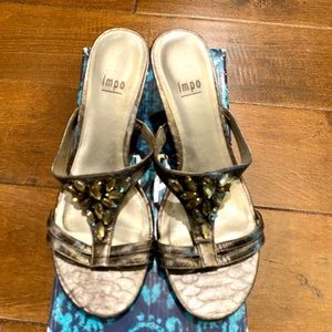 Impo Beaded Slide Sandal